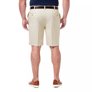 Haggar Men'S Cool 18 Pro Big & Tall Flat Front Short