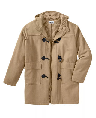 Big & Tall Toggle Parka Coat