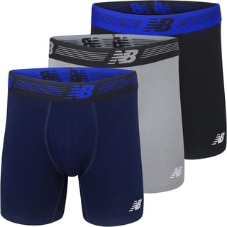 Big Men's Boxer Brief-Fly Front, 3 Pack