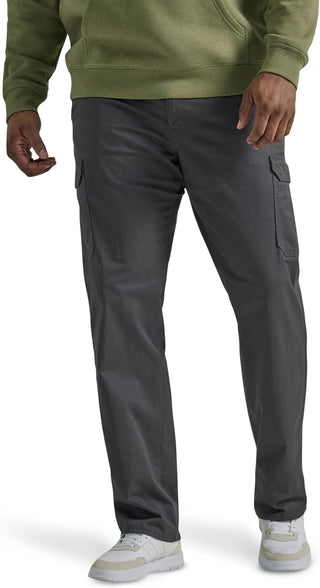 Plus Sized Men's Twill Cargo Pants