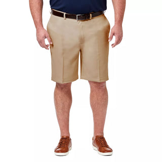 Haggar Men'S Cool 18 Pro Big & Tall Flat Front Short