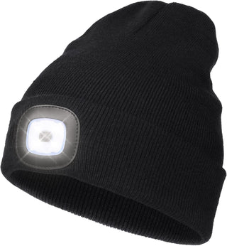 Mens Beanie with LED Light