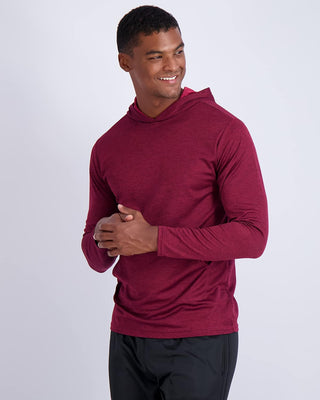 Big Men's Mesh Long Sleeve Athletic Pullover Hoodie Sweatshirt-3 Pack