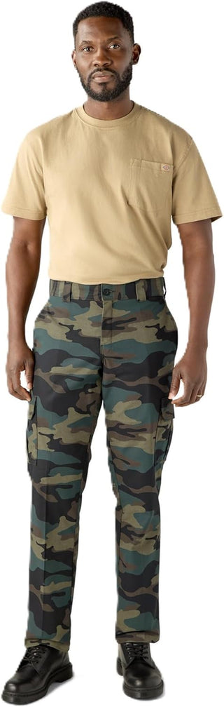 Big Mens Regular Straight Stretch Cargo Pants