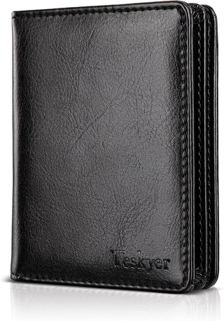 Leather Bifold Wallet for Men