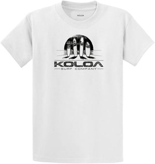 Koloa Surf Mens Cotton T-Shirt in Big and Tall