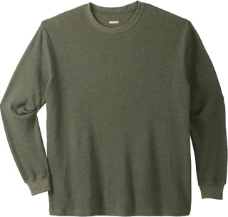 Big & Tall Men's Waffle-Knit Thermal Tee