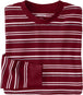 Rich Burgundy Stripe