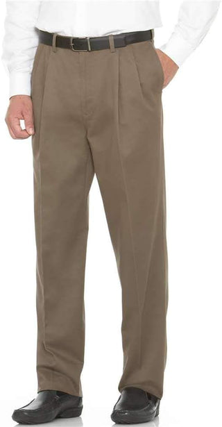 Big Men's Flat Front Plus Size Chino Pant