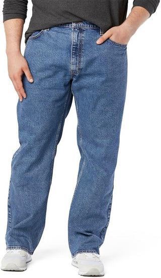 Plus Size Men's Relaxed Fit Jeans