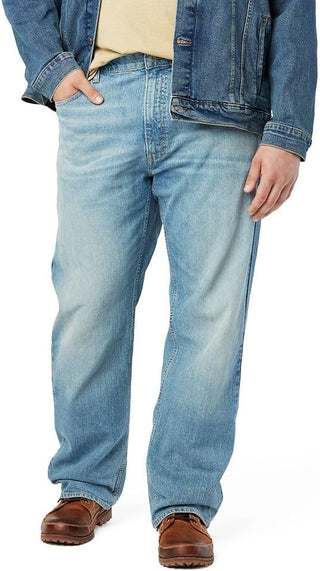 Plus Size Men's Relaxed Fit Jeans