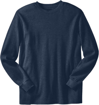 Big & Tall Men's Waffle-Knit Thermal Tee