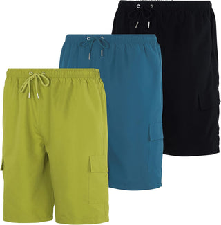 Big Men's Swim Trunks - 3 Pack