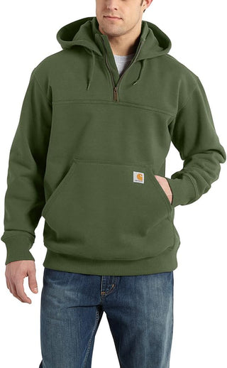 Men'S Rain Defender Loose Fit Heavyweight Quarter-Zip Sweatshirt