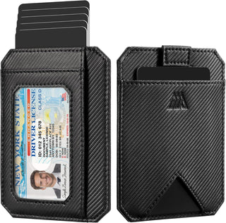 Leather Wallet for Men with RFID Blocking