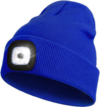 Mens Beanie with LED Light