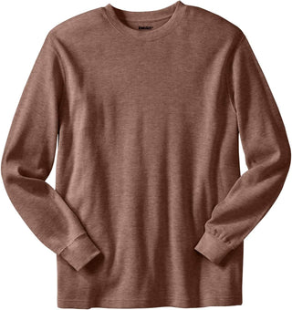 Big & Tall Men's Waffle-Knit Thermal Tee