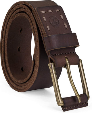 Big Men's Casual Classic Everyday Leather Belt