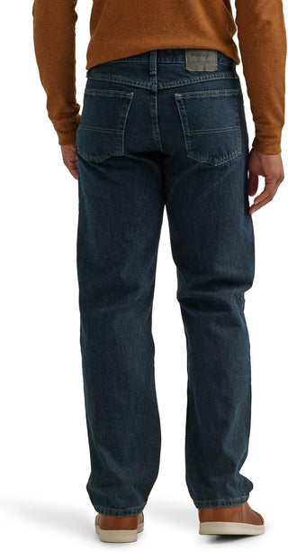 Big Men's Relaxed Fit Cotton Jeans by Wrangler