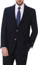 Navy Wool Poly