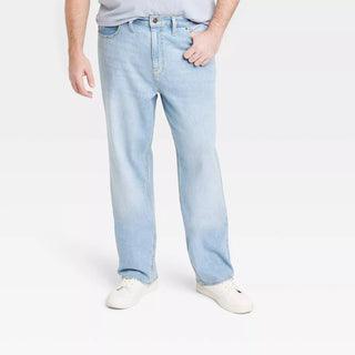 Men'S Big & Tall Straight Fit Jeans - Goodfellow & Co