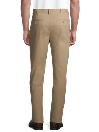 Big Men's Pleated Wrinkle Resistant Pants