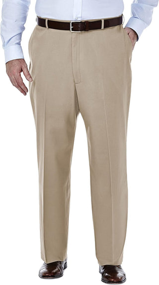 Men's Big and Tall Work Pants Flat Front