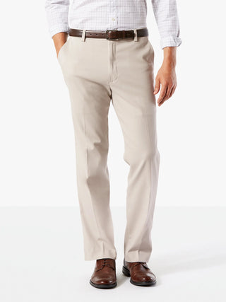 Plus Size Men's Big & Tall Classic Fit Easy Khaki Pants