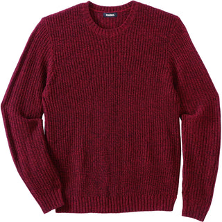 Men'S Big & Tall Shaker Knit Crewneck Sweater