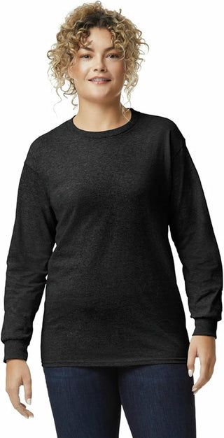 Big Men's Ultra Cotton Long Sleeve T-Shirt, Multipack