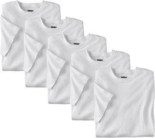 Men's Plus Sized  Crewneck Undershirts - 3-Pack