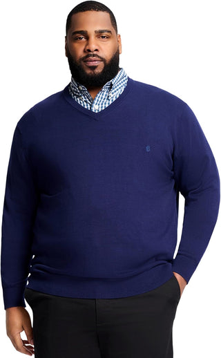 Men's Big and Tall Premium V-Neck Sweater