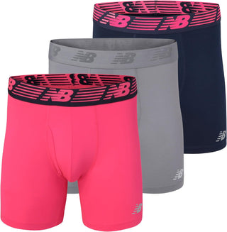 Big Men's Boxer Brief-Fly Front, 3 Pack