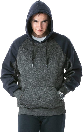 Plus Sized Men's Hooded Sweatshirt