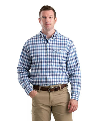 Big & Tall Eman Flex Long Sleeve Button down Shirt