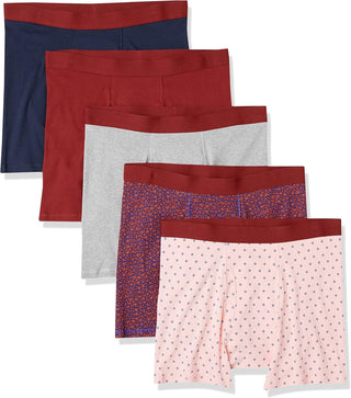 Large Men's Boxer Brief-Pack of 5