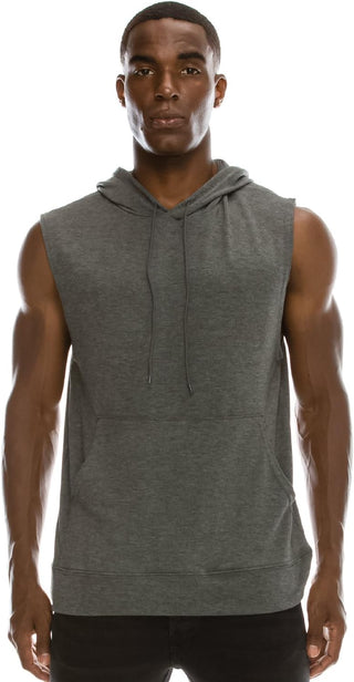 Plus Sized Men's Lightweight Workout Hoodies