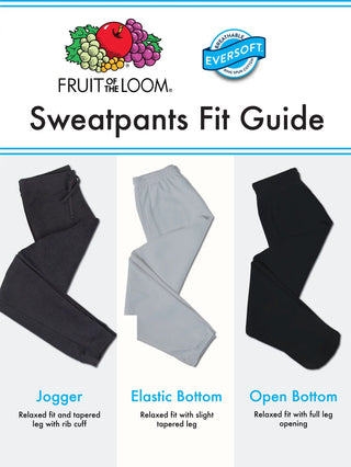 Big Men's Fleece Elastic Bottom Sweatpants