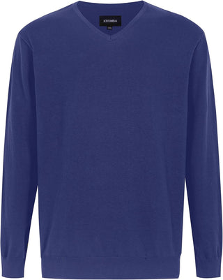 Men's Big and tall Sweater: Cotton V Neck  Pullover