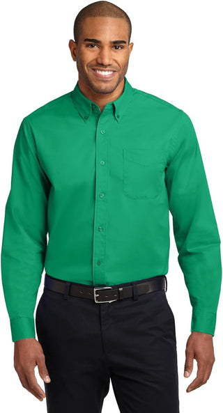 Long Sleeve Easy Care Shirt- Big and Tall