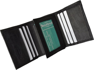 Classic Men's Black Leather Wallet