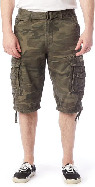 Big Men's Messenger Cargo Plus Sized Shorts