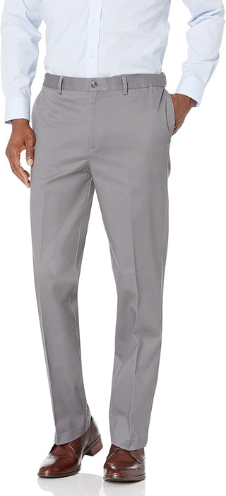 Big Men's Flat Front Plus Size Chino Pant