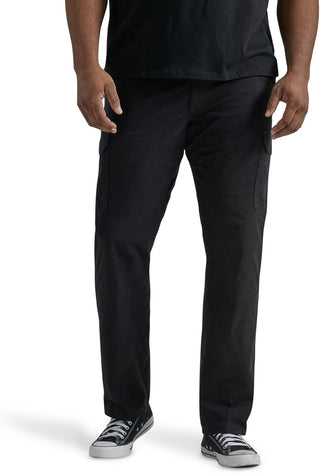 Plus Sized Men's Twill Cargo Pants