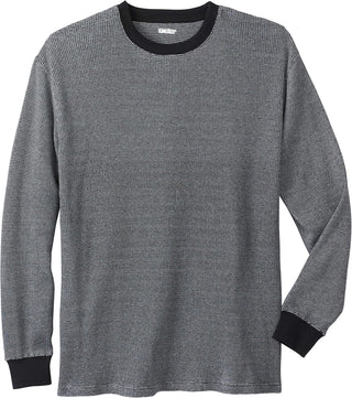 Big & Tall Men's Waffle-Knit Thermal Tee