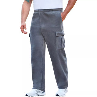 Kingsize Men'S Big & Tall Explorer Plush Fleece Cargo Pants