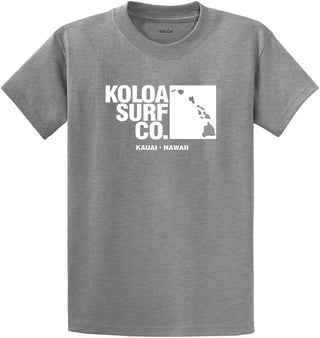 Koloa Surf Mens Cotton T-Shirt in Big and Tall