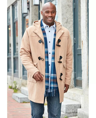 Big & Tall Toggle Parka Coat