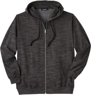 Plus Sized Men's Big & Tall Fleece Hoodie Jacket