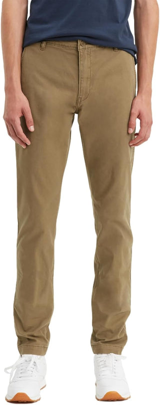 Big Men's Plus Sized Tapered Chino Pants 